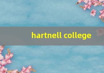 hartnell college